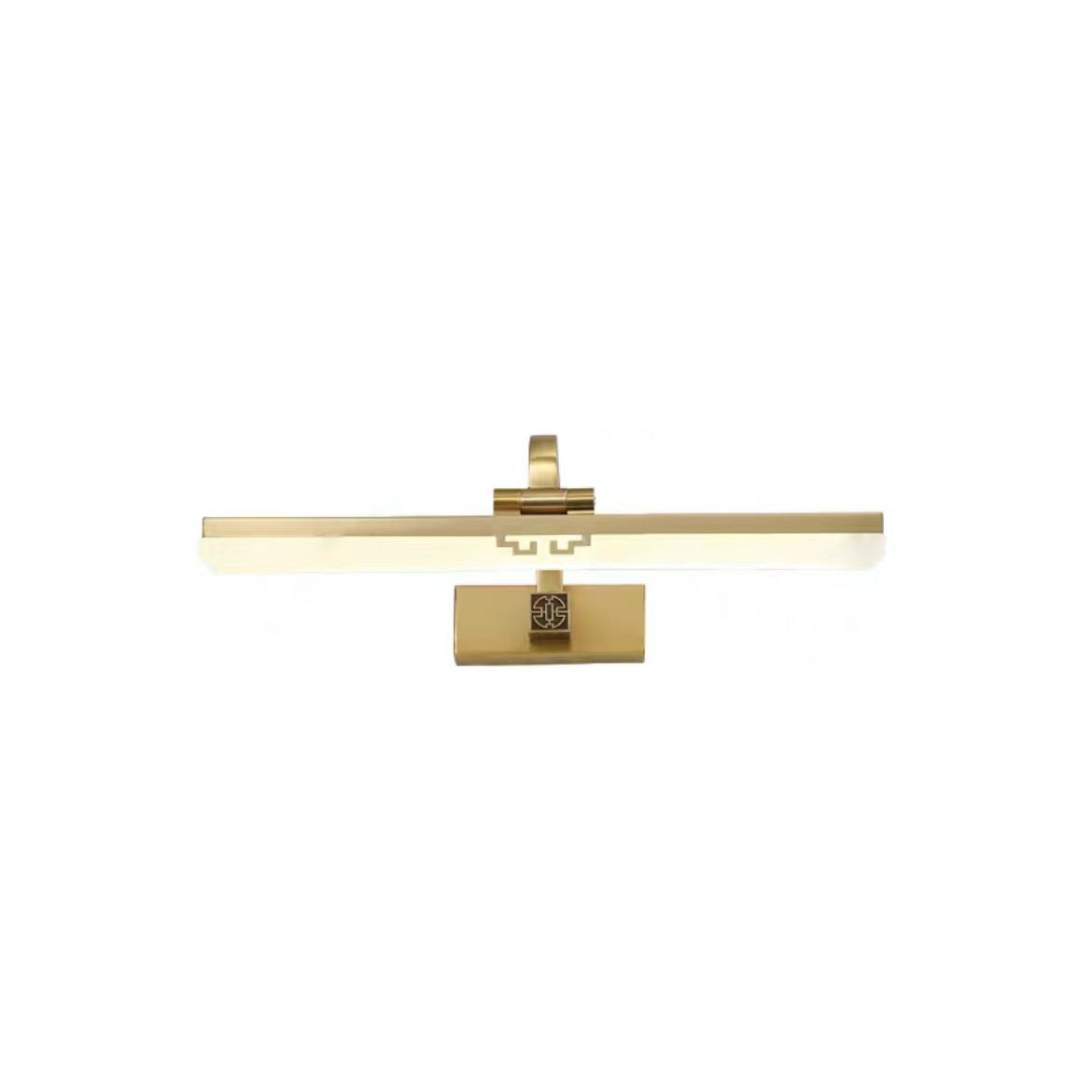 Linear Shape Wall Lighting in Modern Style Metal 1-Light Sconce Lamp for Bathroom