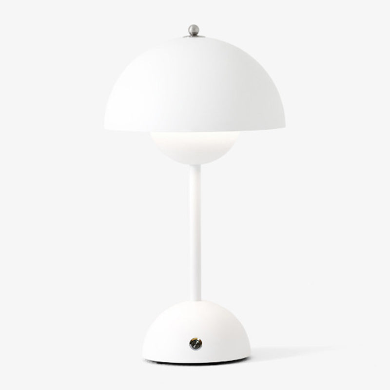 Dome Shape Table Lamp Modern Style Metal Single Light Table Light
