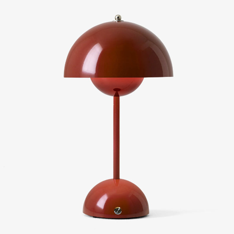 Dome Shape Table Lamp Modern Style Metal Single Light Table Light