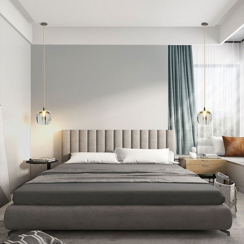 Contemporary Hanging Light Colorful Glass Minimalist Pendent Lighting Fixture