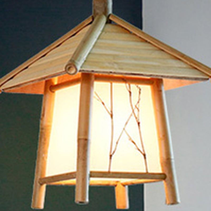 Wooden Hanging Light Contemporary Creative Pendent Lighting Fixture for Dining Room