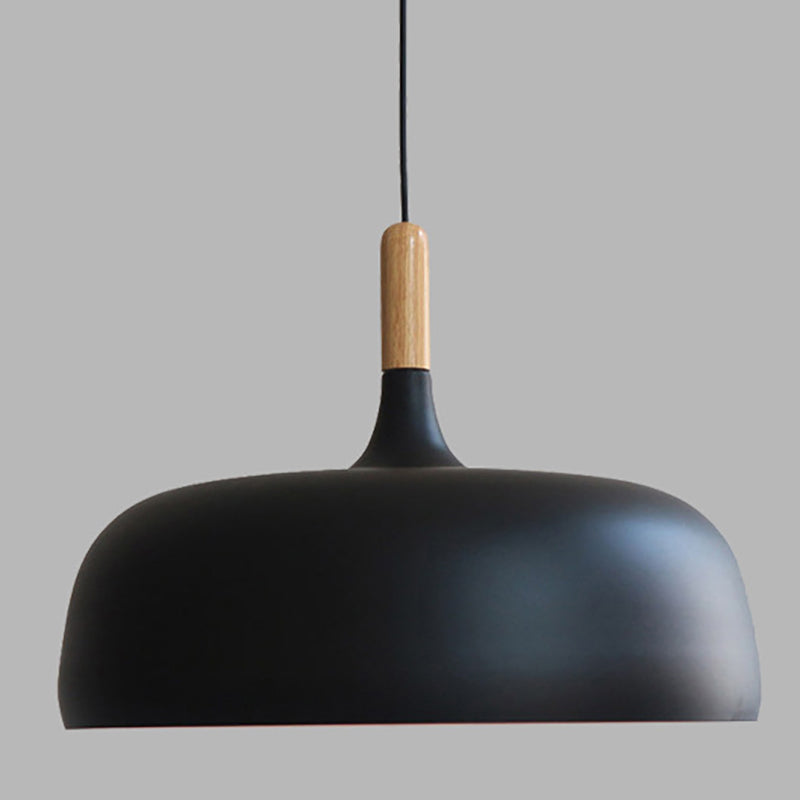 Topfabdecke Form hängen hängendes modernes Metall 1 hängende Beleuchtung für Wohnzimmer