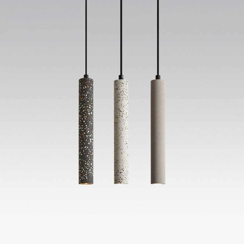 Moderner Stil hängend Licht Zement Anhänger Beleuchtungsstoffe für Wohnzimmer