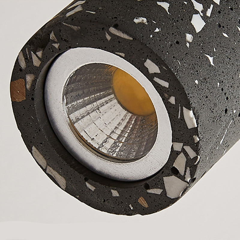 Moderner Stil hängend Licht Zement Anhänger Beleuchtungsstoffe für Wohnzimmer