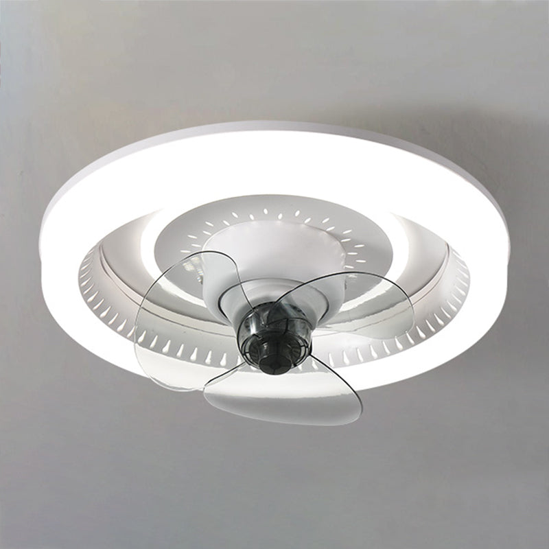 Metal Geometric Ceiling Pendant Modern Style 2 Lights LED Flush Light