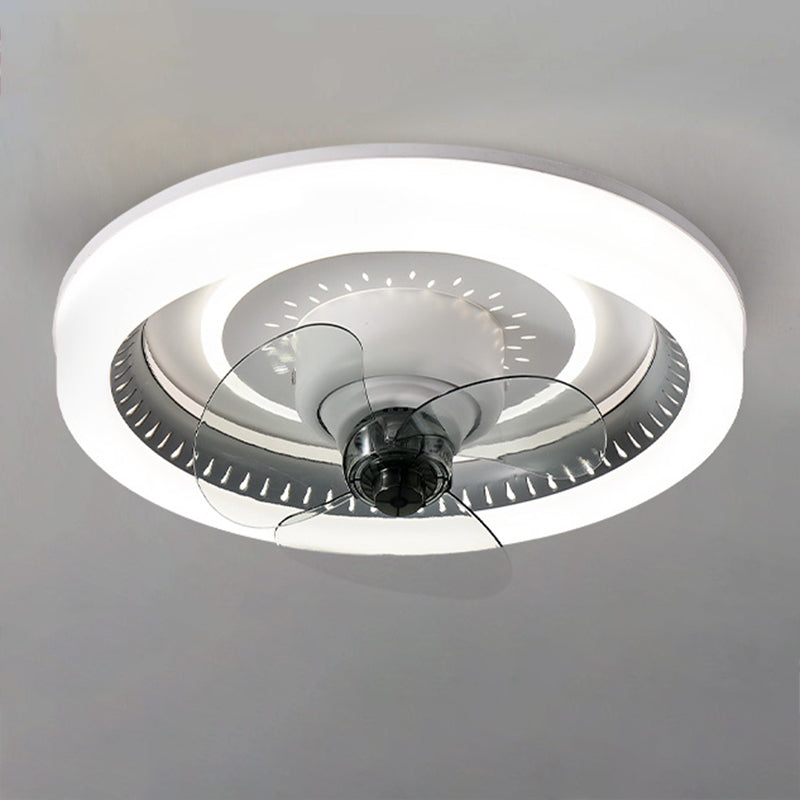 Metal Geometric Ceiling Pendant Modern Style 2 Lights LED Flush Light