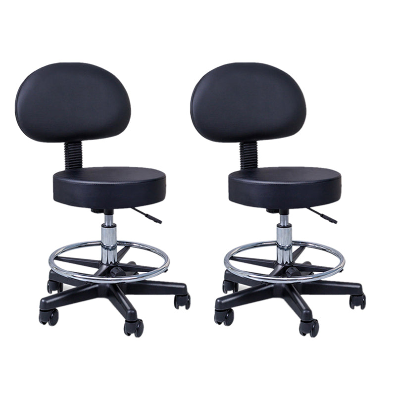 Modern Adjustable Rotatable Counter Stool Steel Kitchen Bar Stool with Cushion