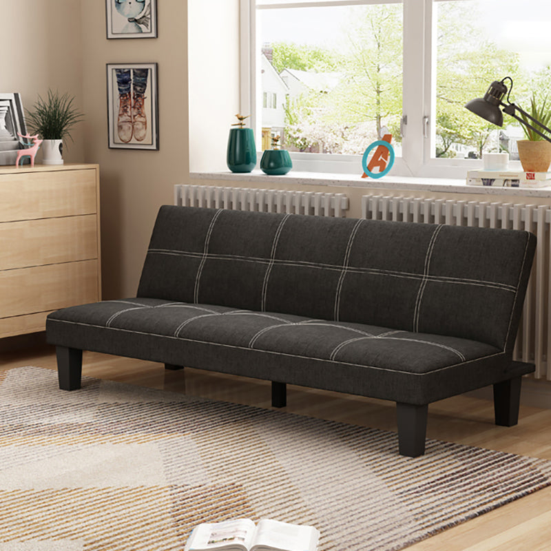 Velvet de Spedinger escandinavo/Sofá de tela 47.24 "/64.96" /70.08 "Cama de sofá sin brazo ancho