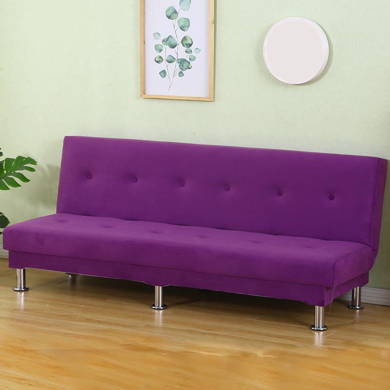 Modern Fabric/Faux Leather Sofa Armless Convertible Sofa for Living Room