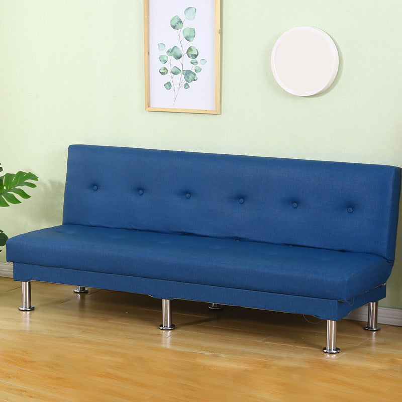 Modern Fabric/Faux Leather Sofa Armless Convertible Sofa for Living Room