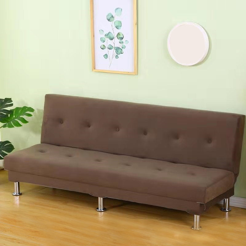 Modern Fabric/Faux Leather Sofa Armless Convertible Sofa for Living Room