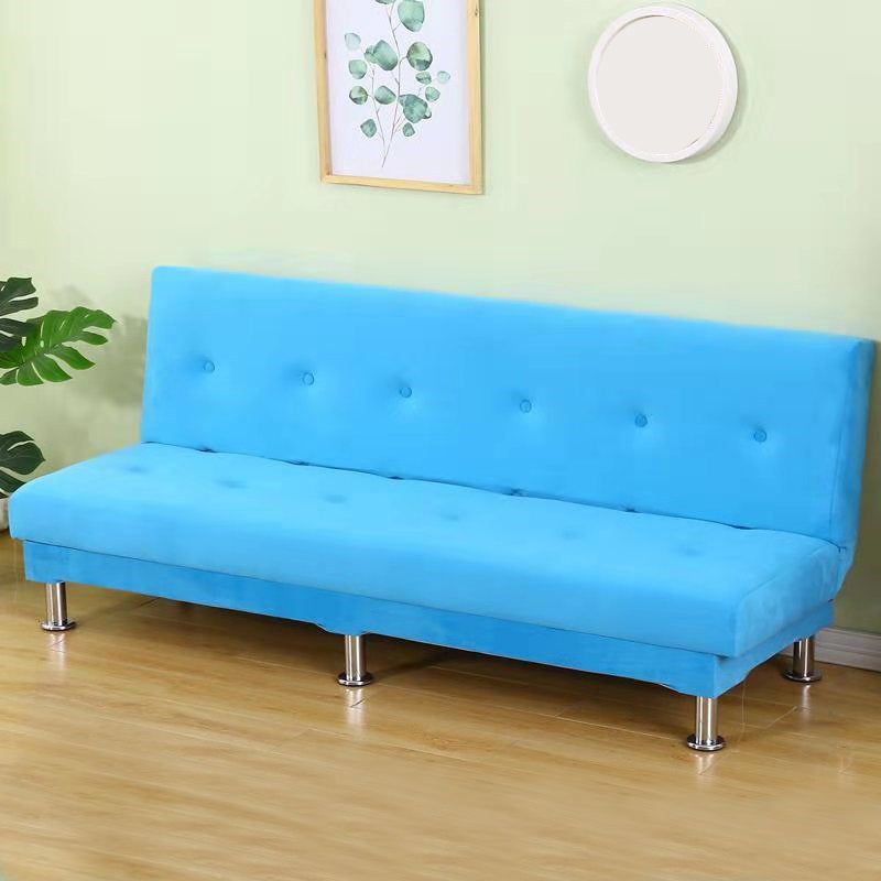 Modern Fabric/Faux Leather Sofa Armless Convertible Sofa for Living Room