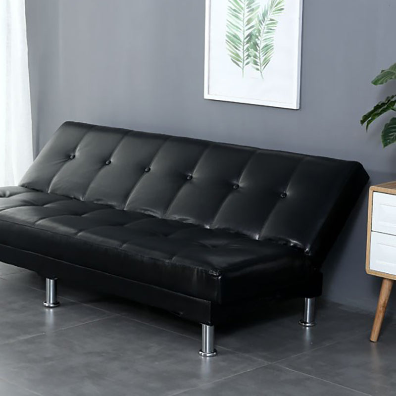Modern Fabric/Faux Leather Sofa Armless Convertible Sofa for Living Room