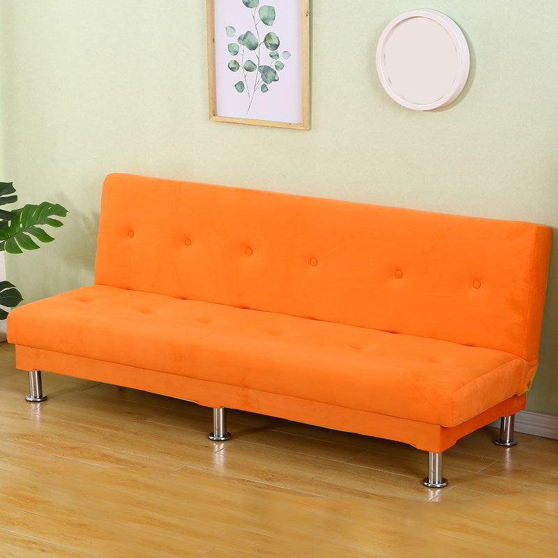 Modern Fabric/Faux Leather Sofa Armless Convertible Sofa for Living Room