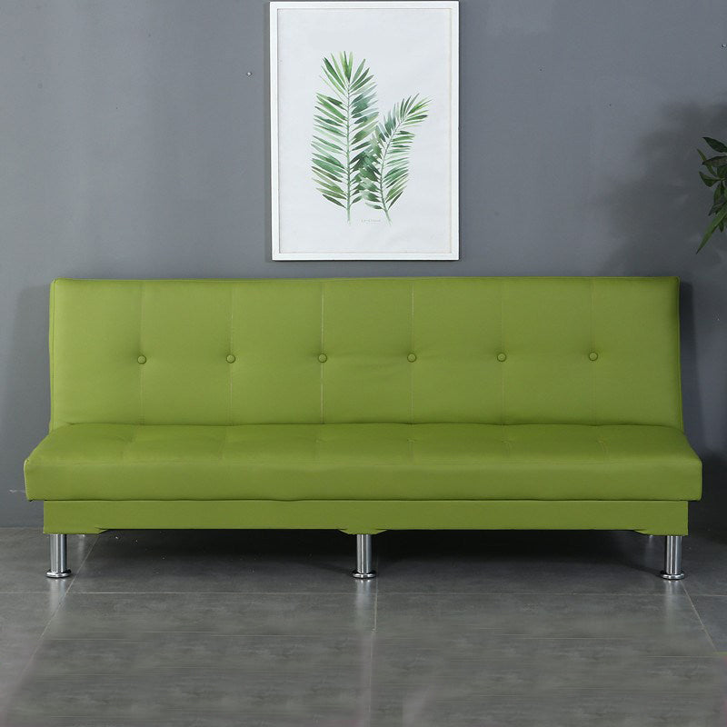 Modern Fabric/Faux Leather Sofa Armless Convertible Sofa for Living Room