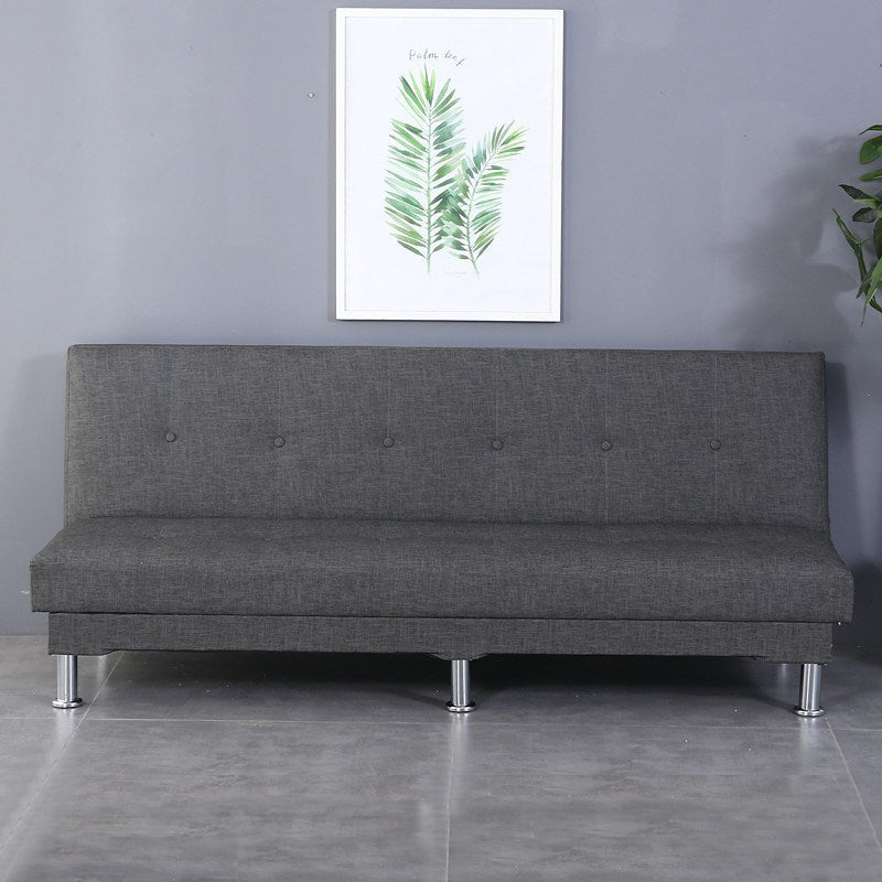 Modern Fabric/Faux Leather Sofa Armless Convertible Sofa for Living Room