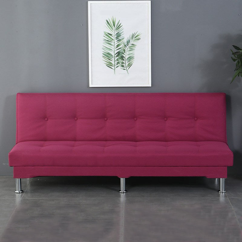 Modern Fabric/Faux Leather Sofa Armless Convertible Sofa for Living Room