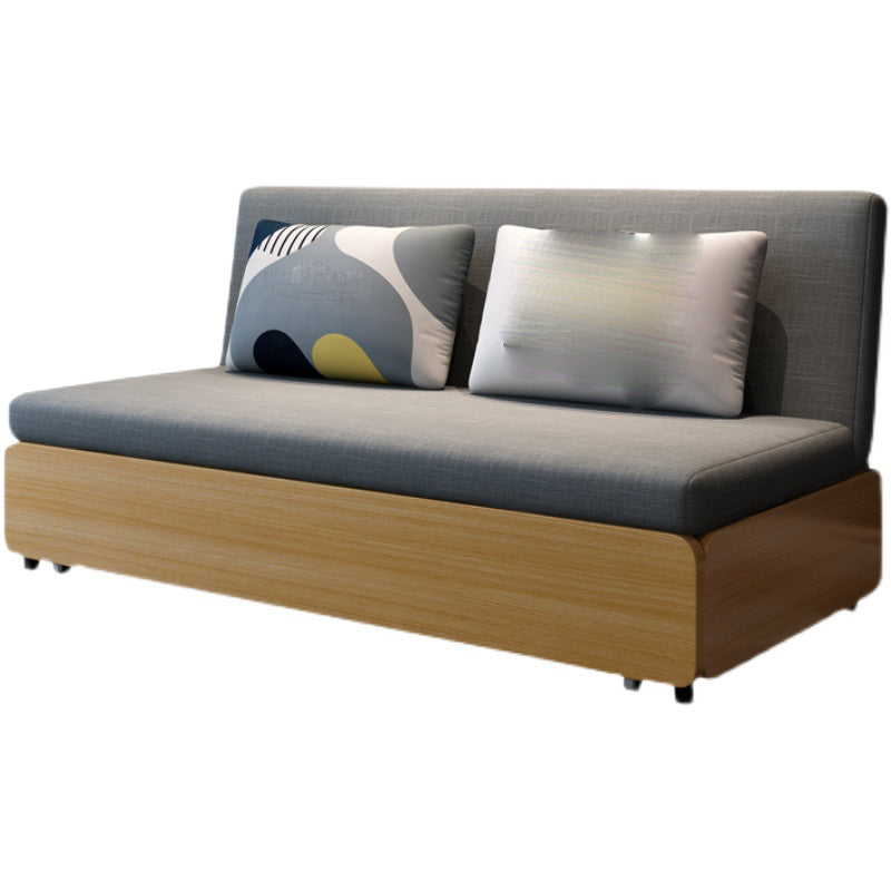 Hoge slijtvastheid Armloze slaapbank 32,68 "H Fabric Tight Achterbank Bed