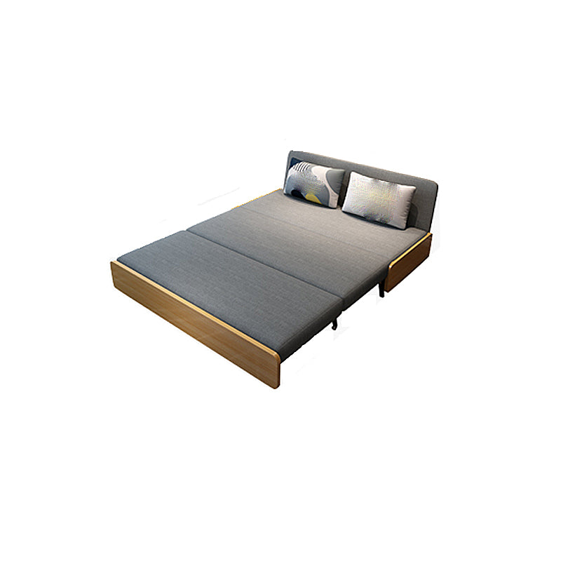 Hoge slijtvastheid Armloze slaapbank 32,68 "H Fabric Tight Achterbank Bed