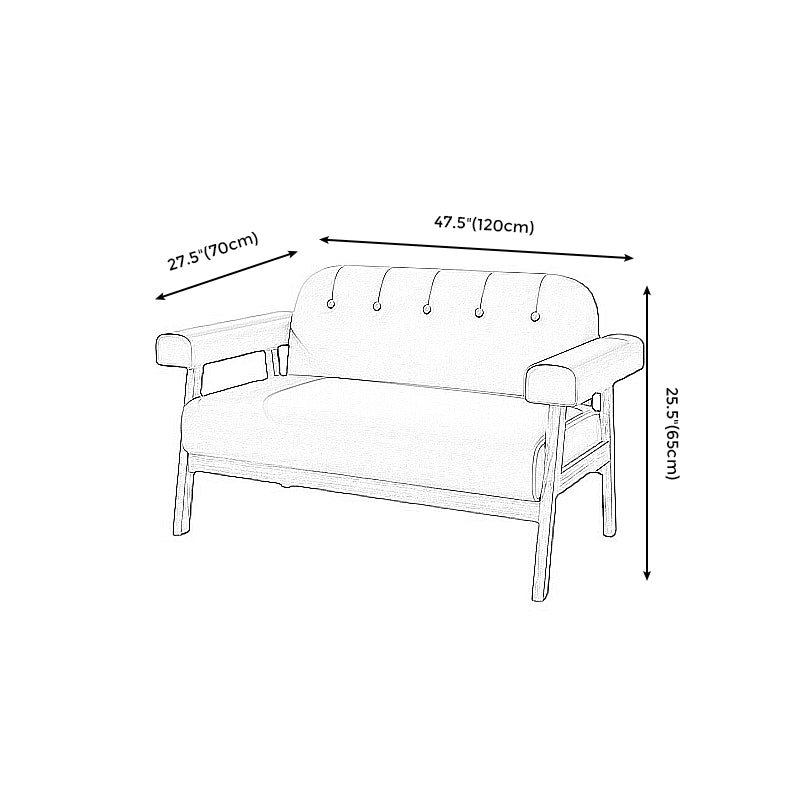 Modernes loses Sofa Rücken mit Kissenobergrenze oder Quadratarmsofa für das Restaurant