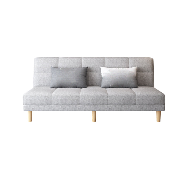 Contemporary Armless Standard Sofa Bed Dual Purpose Sofa for Living Room