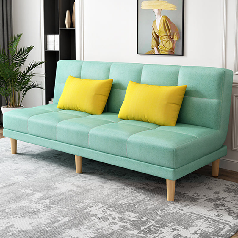 Contemporary Armless Standard Sofa Bed Dual Purpose Sofa for Living Room