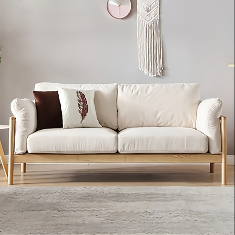 Pillow Top Arm Sofa Cushions 32.68" D x 32.68" H Slipcovered Sofa