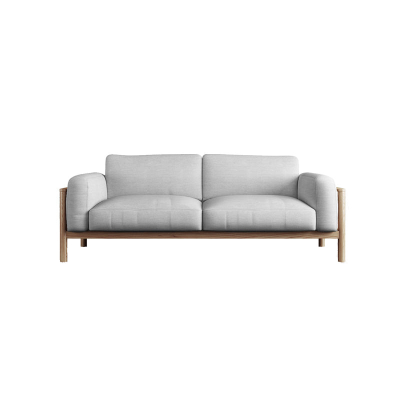 Divano posteriore sciolto in tessuto 32,68 "D x 59/66.93/78.74" W x 32.26 "divano a braccio quadrato H