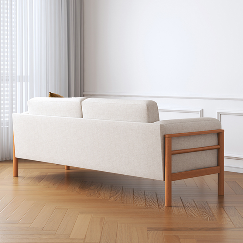 Divano posteriore sciolto in tessuto 32,68 "D x 59/66.93/78.74" W x 32.26 "divano a braccio quadrato H