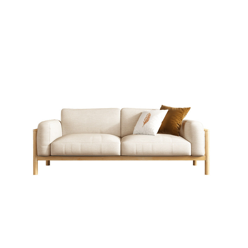 Divano posteriore sciolto in tessuto 32,68 "D x 59/66.93/78.74" W x 32.26 "divano a braccio quadrato H