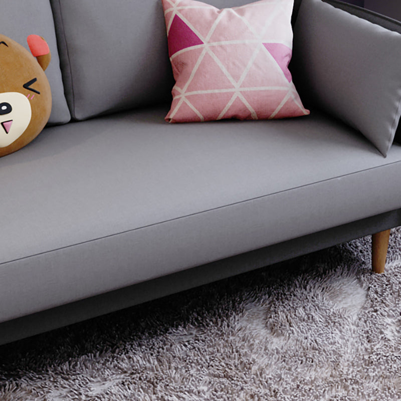 Tuxedo Arm Sofa Scandinavian Fabric Sofa 29.13" D x 31.89" H