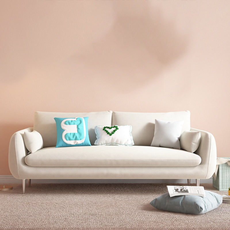 Modernism Standard 4 Legs Sofa Square Arm Sofa for Living Room