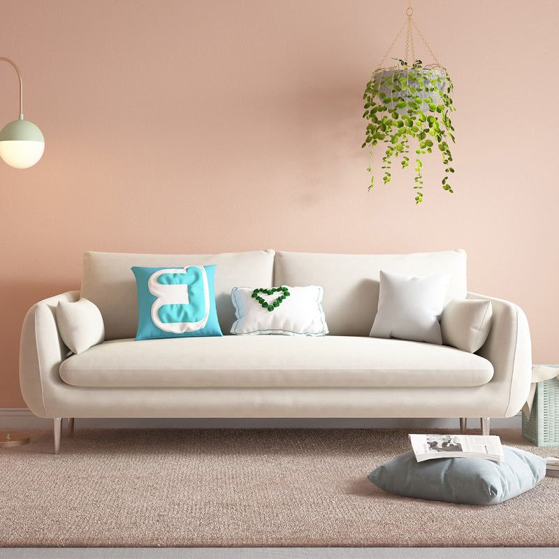 Modernism Standard 4 Legs Sofa Square Arm Sofa for Living Room