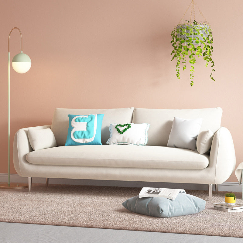 Modernism Standard 4 Legs Sofa Square Arm Sofa for Living Room