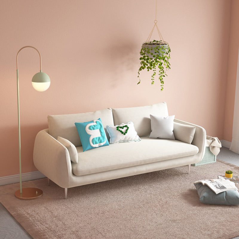 Modernism Standard 4 Legs Sofa Square Arm Sofa for Living Room