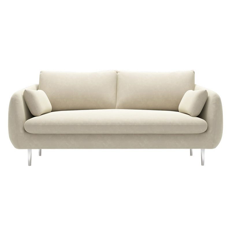 Modernism Standard 4 Legs Sofa Square Arm Sofa for Living Room