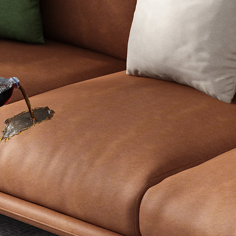 Sofá de brazo de esmoquio de 3/4 de asiento de modernismo para sala de estar para sala de estar
