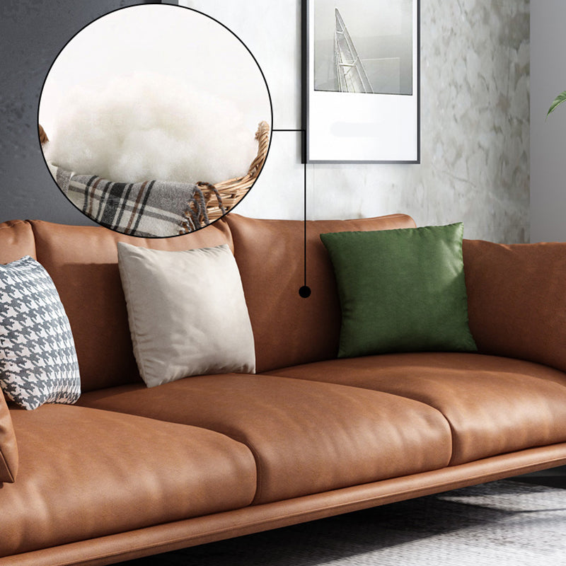 Sofá de brazo de esmoquio de 3/4 de asiento de modernismo para sala de estar para sala de estar