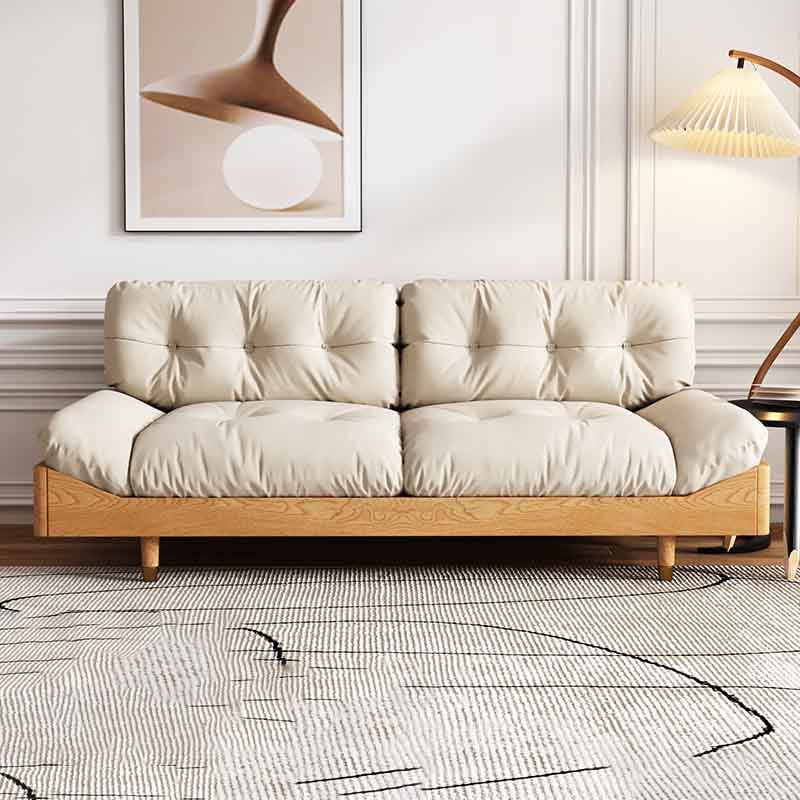 Canapé moderne tufté sans bras 35 "w canapé arrière lâche pour le salon