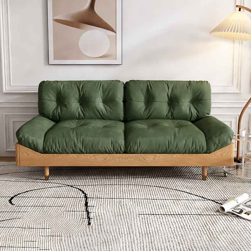 Canapé moderne tufté sans bras 35 "w canapé arrière lâche pour le salon