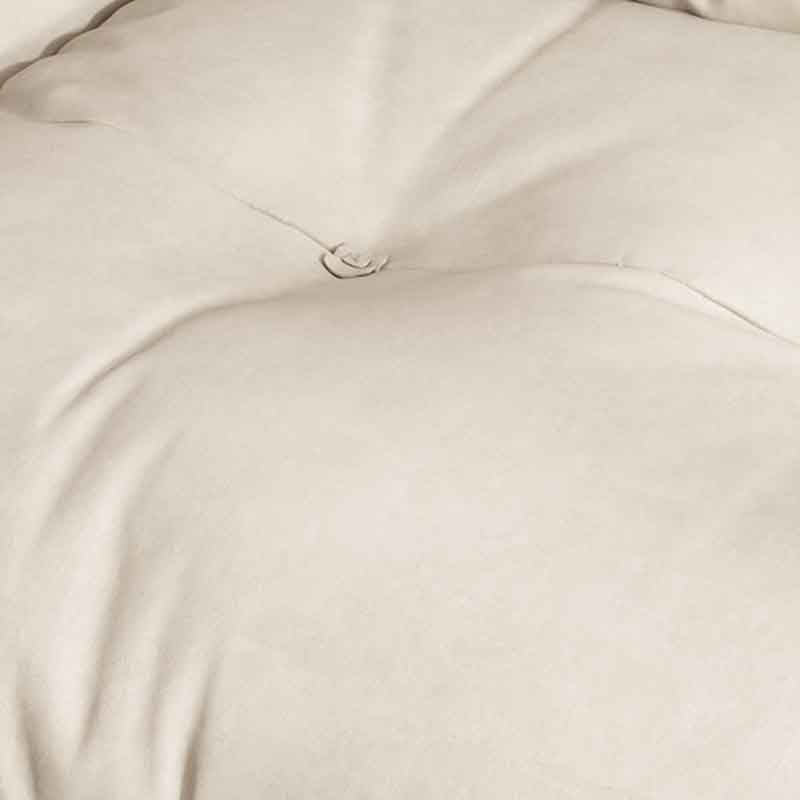 Canapé moderne tufté sans bras 35 "w canapé arrière lâche pour le salon