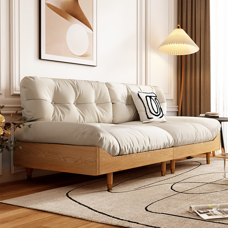 Canapé moderne tufté sans bras 35 "w canapé arrière lâche pour le salon