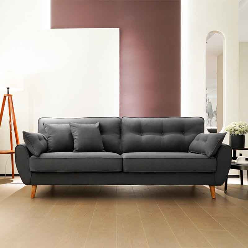 Tuftled Rücken ausgestattetem Arm zeitgenössisches Sofa für Wohnzimmer und Wohnung