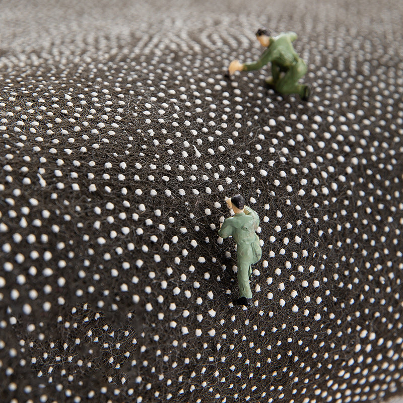 Grün moderner Teppich Polyester Gradienten Teppich Färbung widerstandsfähiger Teppich für Wohnzimmer