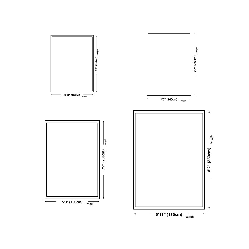 Lila moderner Teppich Polyester -Gradient Rampte Teppich Waschbar für Wohnzimmer