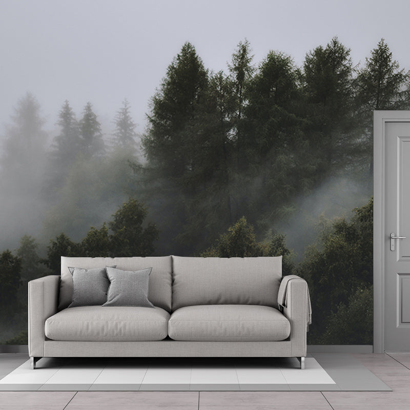Forest Environmental Wall Mural Wallpaper Sitting Room Wall Mural