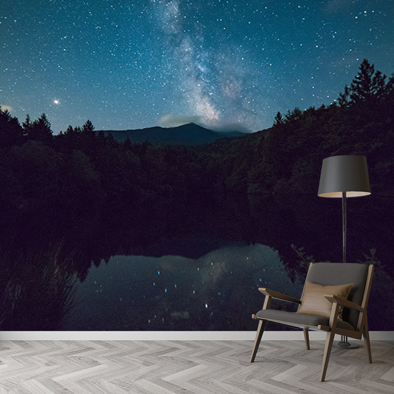 Modern Style Wall Mural Wallpaper Environment Friendly Forest Bedroom Wall Mural