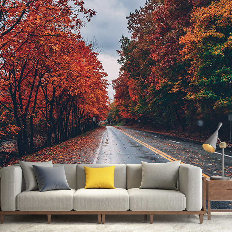 Forest Washable Stain Resistant Wall Mural Wallpaper Sitting Room Wall Mural