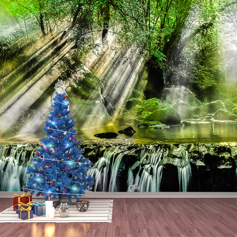 Beautiful Photography Mural Wallpaper Forest Sitting Room Wall Mural
