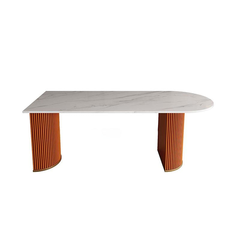 1/2/5 Pieces Dining Room Table Rectangular Sintered Stone Top Dining Chairs Set